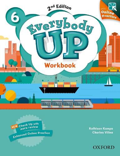 Cover image for Everybody Up: Level 6: Workbook with Online Practice: Linking your classroom to the wider world