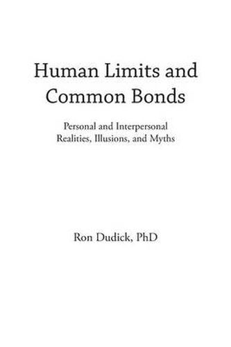 Cover image for Human Limits and Common Bonds