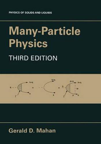 Cover image for Many-Particle Physics