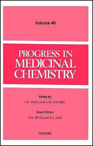 Cover image for Progress in Medicinal Chemistry