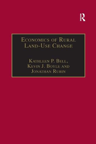 Cover image for Economics of Rural Land-Use Change