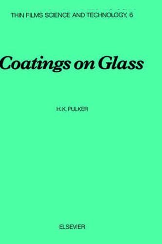 Cover image for Coatings on Glass