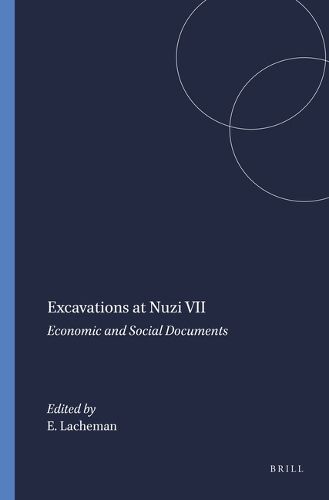 Cover image for Excavations at Nuzi VII: Economic and Social Documents