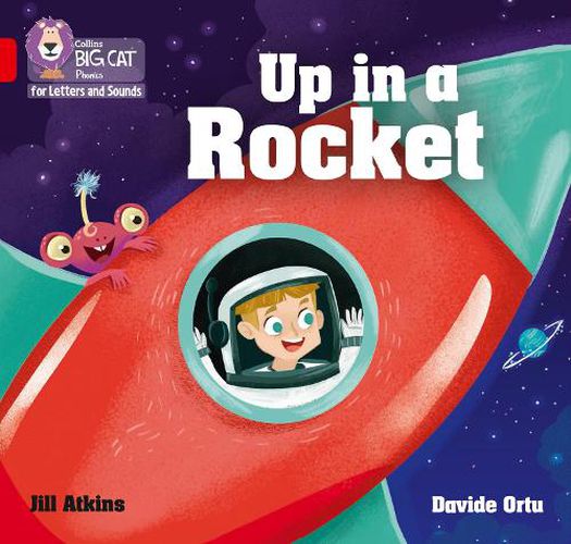 Cover image for Up in a Rocket: Band 02a/Red a