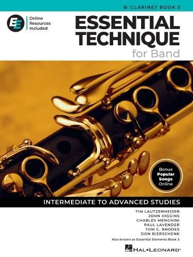 Cover image for Essential Elements for Band - Bb Clarinet Book 3