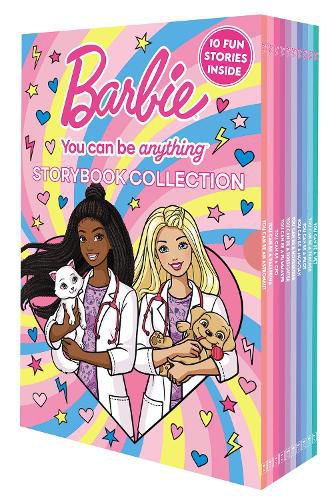Cover image for Barbie You Can Be Anything: 10-Book Storybook Collection (Mattel)