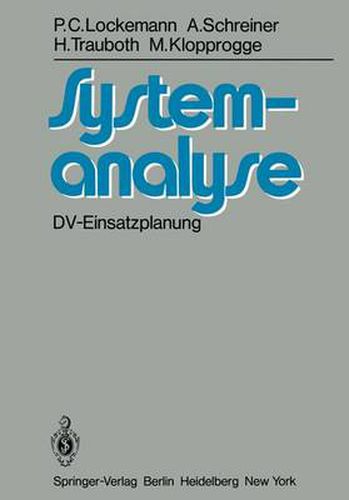 Cover image for Systemanalyse