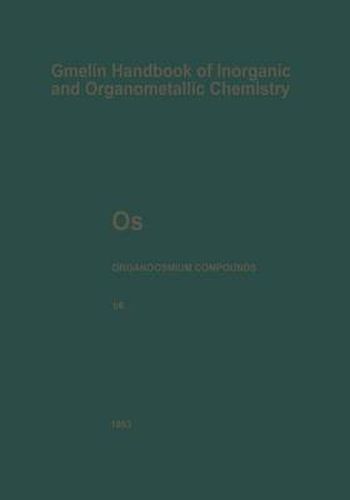 Cover image for Os Organoosmium Compounds: Part B 6