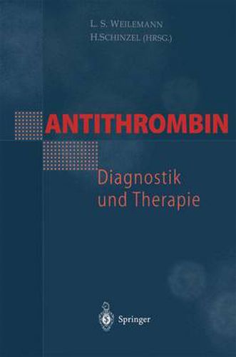 Cover image for Antithrombin - Diagnostik und Therapie