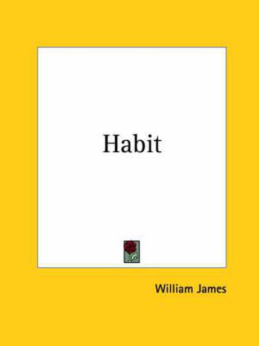 Cover image for Habit (1890)