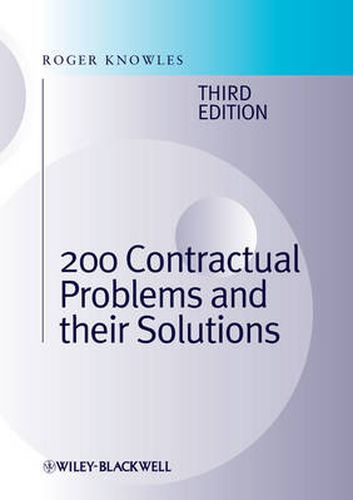 Cover image for 200 Contractual Problems and Their Solutions