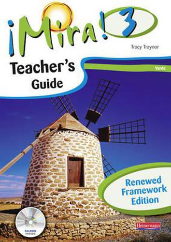 Cover image for Mira 3 Verde Teacher's Guide Renewed Framework Edition