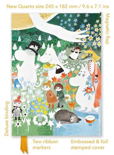 Cover image for Moomin: Dangerous Journey (Foiled Quarto Journal)