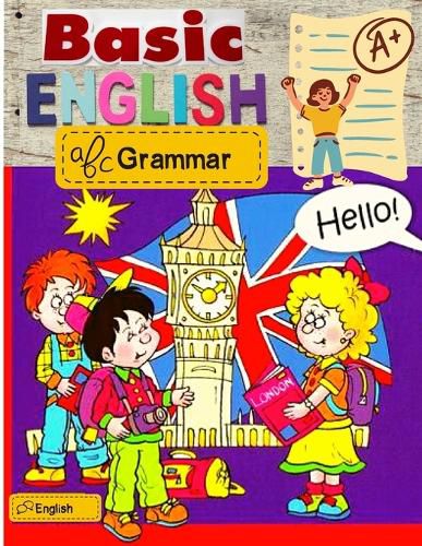 Cover image for Basic English Grammar: Common English Vocabulary and Grammar Guide