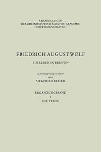 Cover image for Friedrich August Wolf: Ein Leben in Briefen