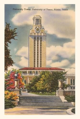 Cover image for Vintage Journal University Tower, Austin, Texas