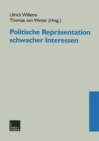 Cover image for Politische Reprasentation Schwacher Interessen