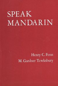 Cover image for Speak Mandarin, Textbook