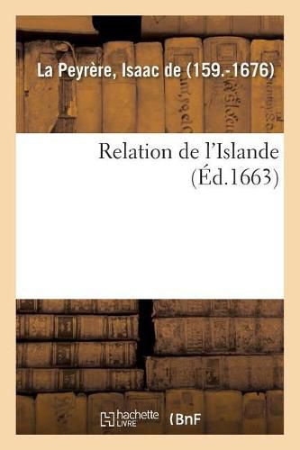 Cover image for Relation de l'Islande