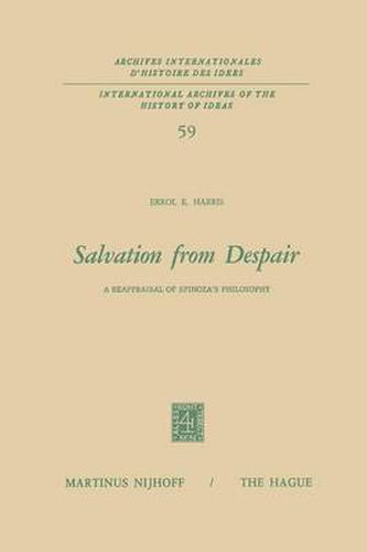 Cover image for Salvation from Despair: A Reappraisal of Spinoza's Philosophy