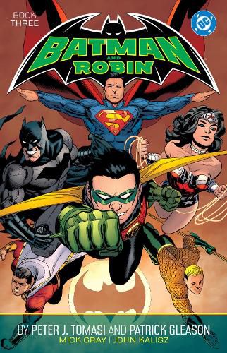 Cover image for Batman and Robin by Peter J. Tomasi and Patrick Gleason Book Three
