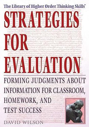 Cover image for Strategies for Evaluation