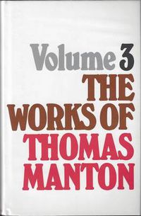 Cover image for The Works of Thomas Manton