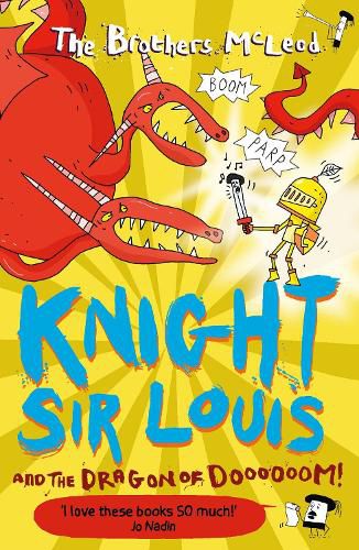 Cover image for Knight Sir Louis and the Dragon of Doooooom!