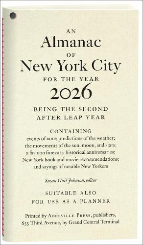 Cover image for An Almanac of New York City for the Year 2026