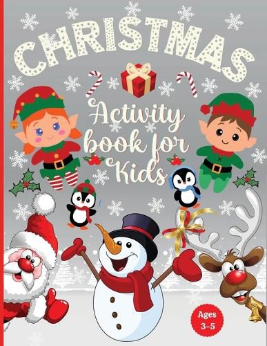 Cover image for Christmas Activity Book for Kids Ages 3-5