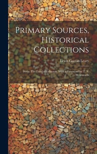 Cover image for Primary Sources, Historical Collections