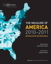 Cover image for The Measure of America, 2010-2011: Mapping Risks and Resilience