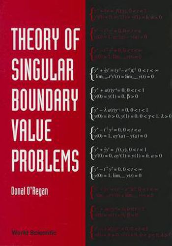 Cover image for Theory Of Singular Boundary Value Problems