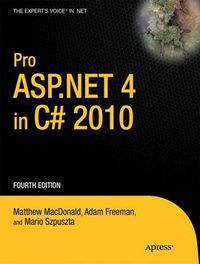 Cover image for Pro ASP.NET 4 in C# 2010