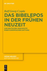 Cover image for Das Bibelepos in der Fruhen Neuzeit