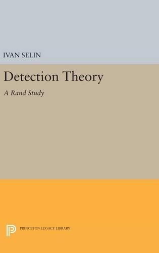 Cover image for Detection Theory: (A Rand Study)