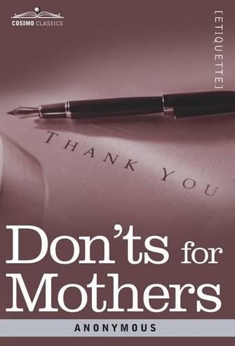 Cover image for Don'ts for Mothers