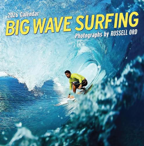 Cover image for Big Wave Surfing Wall Calendar 2026