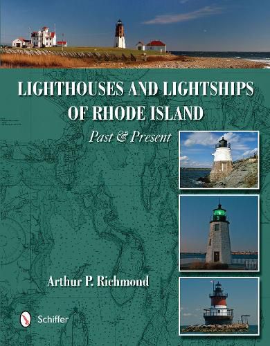 Cover image for Lighthouses and Lightships of Rhode Island