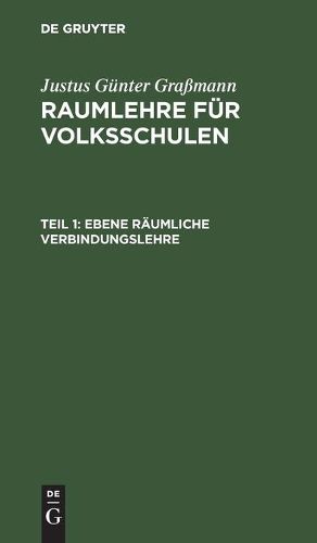 Cover image for Ebene Raumliche Verbindungslehre