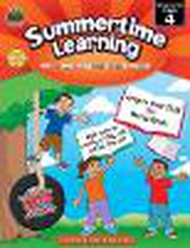 Cover image for Summertime Learning Grd 4 - Spanish Directions