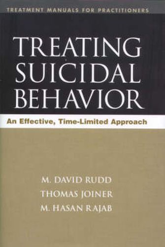 Treating Suicidal Behavior: an Effective, Time-limited Approach