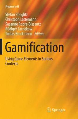 Cover image for Gamification: Using Game Elements in Serious Contexts