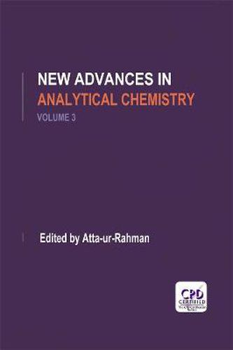 Cover image for New Advances in Analytical Chemistry, Volume 3