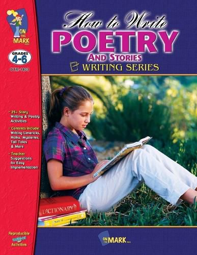 Cover image for How to Write Poetry & Stories Grades 4-6