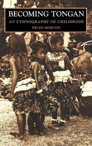 Cover image for Becoming Tongan: An Ethnography of Childhood