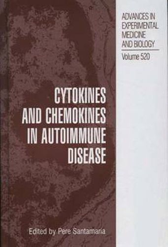 Cover image for Cytokines and Chemokines in Autoimmune Disease