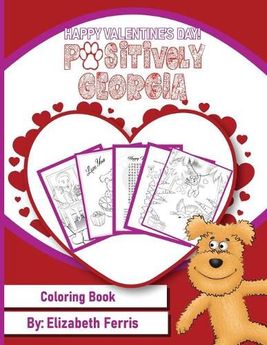 Cover image for Happy Valentine's Day! Positively Georgia: Coloring Book