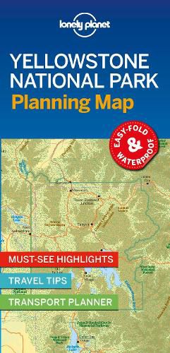 Cover image for Lonely Planet Yellowstone National Park Planning Map