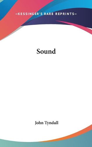 Cover image for Sound